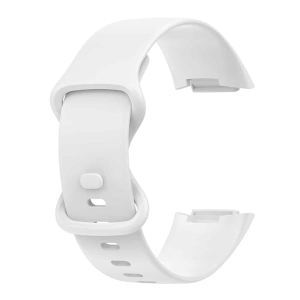Sport klockarmband till Fitbit Charge 6 (L) - Vit