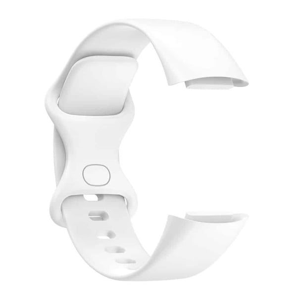 Sport klockarmband till Fitbit Charge 6 (L) - Vit