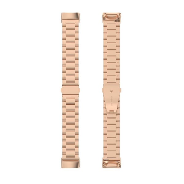 Klockarmband rostfritt stÃ¥l till Fitbit Charge 6 - RosÃ¨