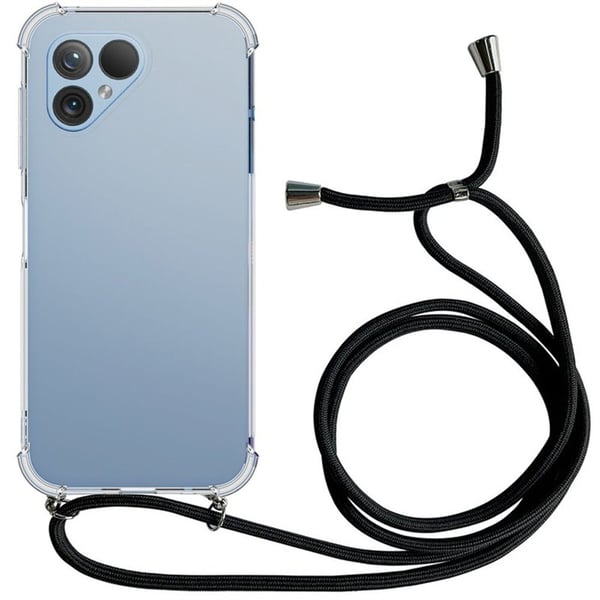 Halskæde cover til Fairphone 5 - Gennemsigtig Halskæde cover til Fairphone 5 - Gennemsigtig