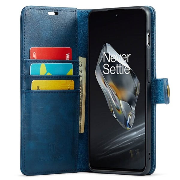 Mobil lommebok DG-Ming 2i1 til OnePlus 12 - Blå
