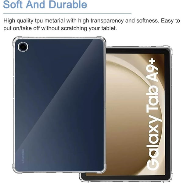 Shockproof silikon nettbrettdeksel til Samsung Galaxy Tab A9 Plu