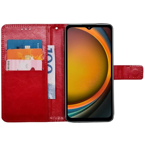 Lommebokdeksel 3-kort til Samsung Galaxy Xcover 7 - Rød