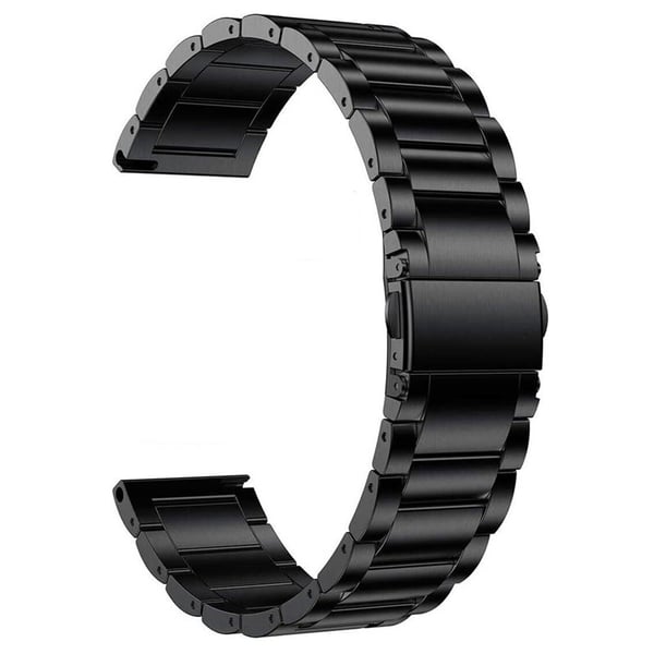 Urrem rustfrit stÃ¥l til Realme Watch 3 - Sort
