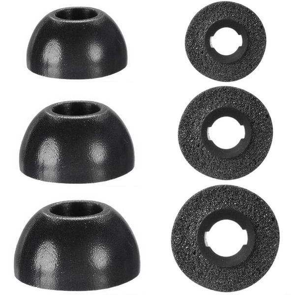 Ørepuder Foam 6-pak til Google Pixel Buds Pro - Sort Ørepuder Foam 6-pak til Google Pixel Buds Pro - Sort