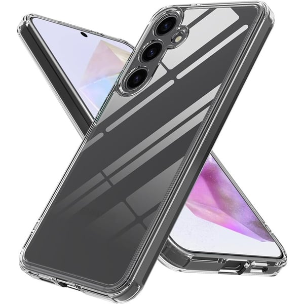 Silikonikotelo läpinäkyvä Samsung Galaxy A55