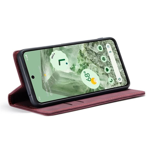CaseMe puhelimenkotelo 013 Google Pixel 8a - Viininpunainen