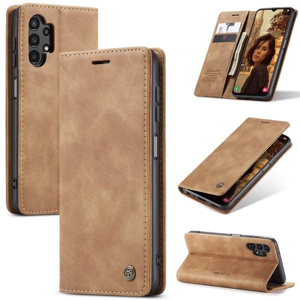 CaseMe mobildeksel 013 til Samsung Galaxy A55 - Brun