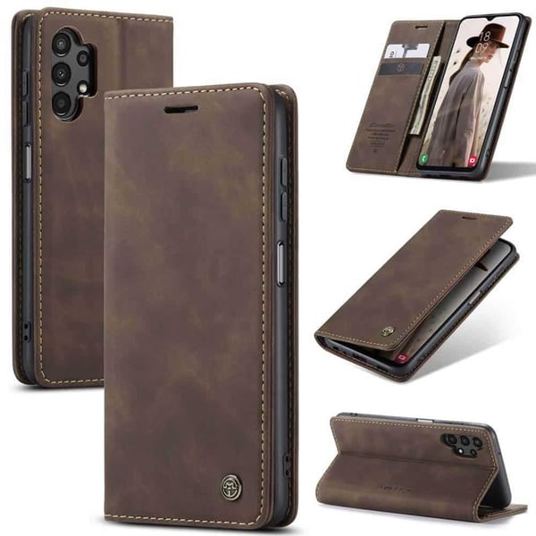 CaseMe mobildeksel 013 til Samsung Galaxy A55 - Coffee