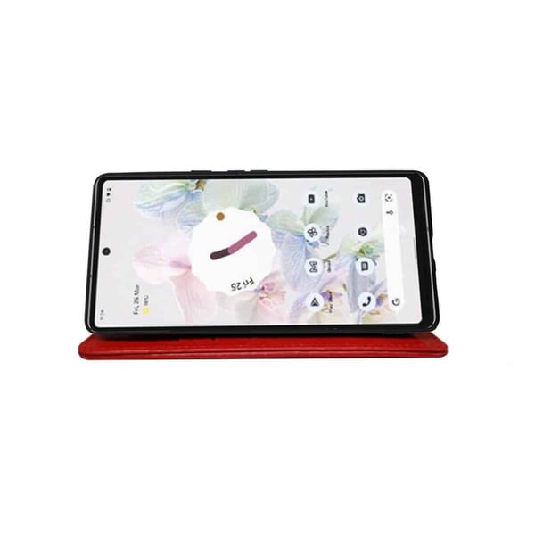 Lompakkokotelo 3-kortti Google Pixel 8a - Punainen