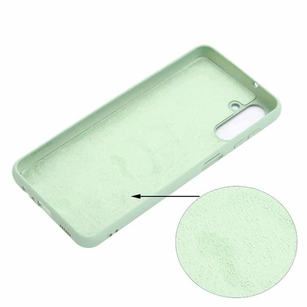 Liquid silikone cover til Samsung Galaxy A35 - Mynte