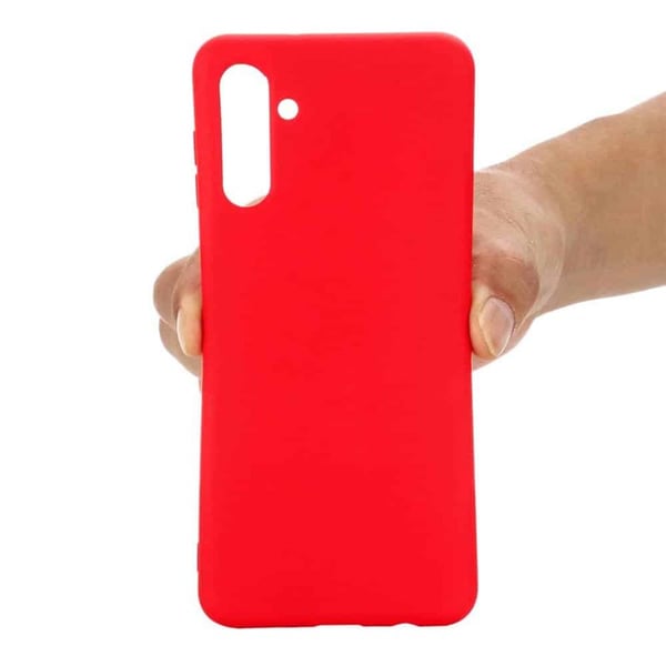 Liquid silikone cover til Samsung Galaxy A35 - RÃ¸d