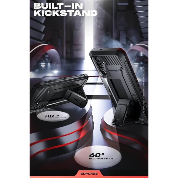 SUPCASE UB Pro kotelo Samsung Galaxy A55 - Musta