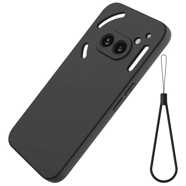 Liquid silikone cover til Nothing Phone 2a - Sort