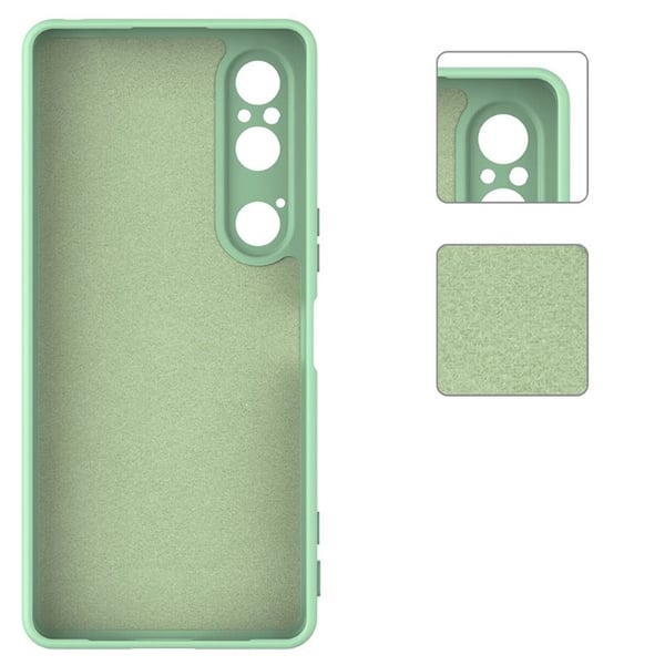 Liquid silikone cover til Sony Xperia 1 VI - Mynte