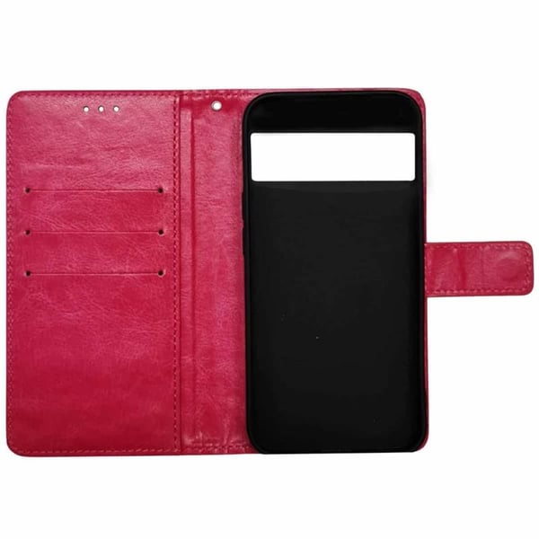 Plånboksfodral 3-kort till Google Pixel 8a - Rosa