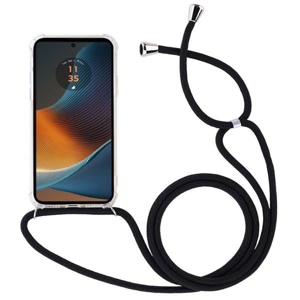 Halskjede deksel til Motorola Edge 50 Fusion - Gjennomsiktig