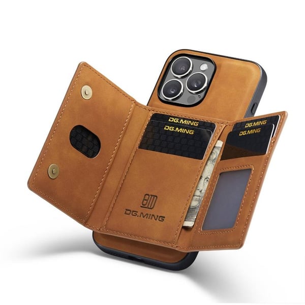 DG-Ming M2 kuori Apple iPhone 16 Pro - Ruskea