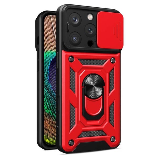 Jazz 3i1 cover til Apple iPhone 16 Pro - Rød