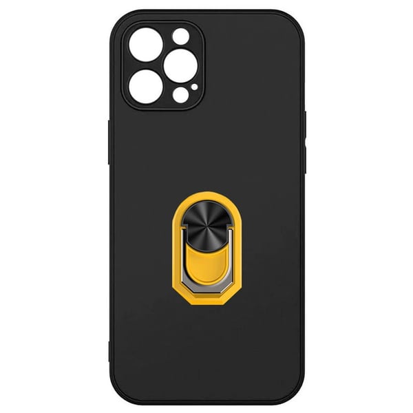 TPU ringdeksel til Apple iPhone 16 Pro - Gul