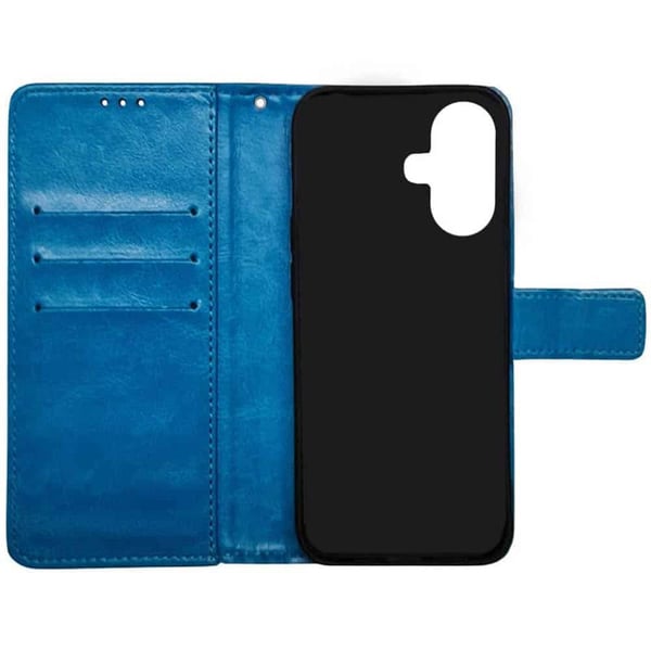 Wallet cover 3-kort til Apple iPhone 16 Plus - Lyseblå