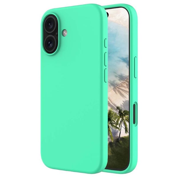 Liquid silikon deksel til Apple iPhone 16 - Spearmint