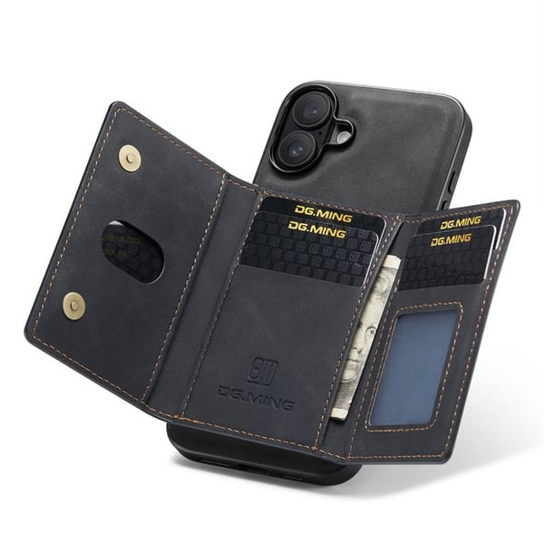 DG-Ming M2 cover til Apple iPhone 16 Plus - Sort