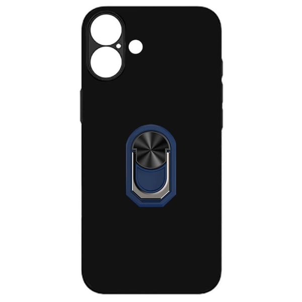 TPU sormuskotelo Apple iPhone 16 - Navy