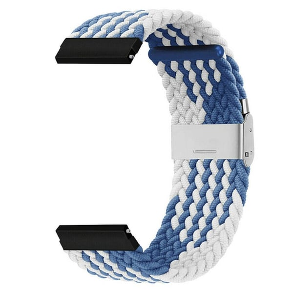 Flettet urrem til Samsung Galaxy Watch 7 (44mm) - Blåhvid