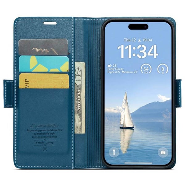 CaseMe puhelimenkotelo 023 Apple iPhone 16 - Sininen