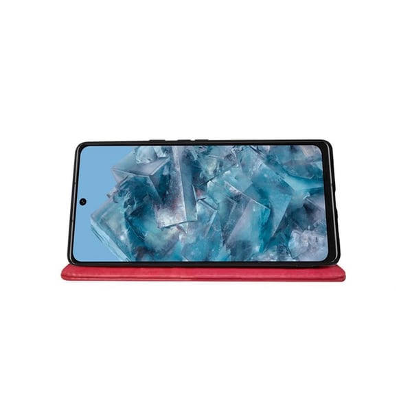 Lompakkokotelo 3-kortti Google Pixel 9 Pro - Vaaleanpunainen