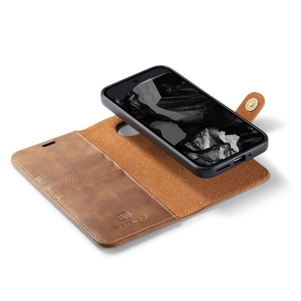 Wallet DG-Ming 2i1 til Google Pixel 9 Pro XL - Brun