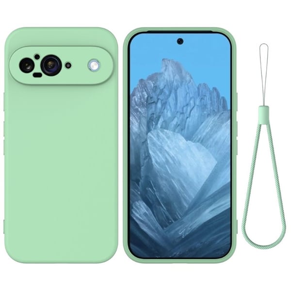 Liquid silikone cover til Google Pixel 9 - Mynte