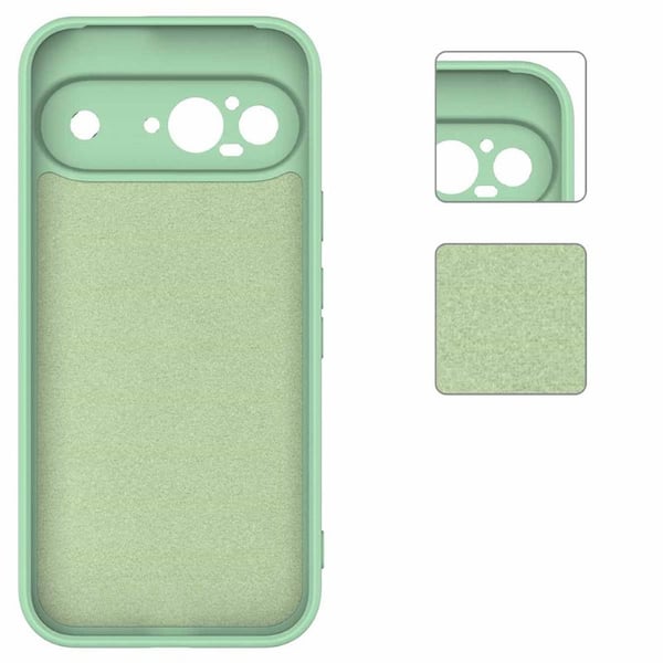Liquid silikone cover til Google Pixel 9 - Mynte