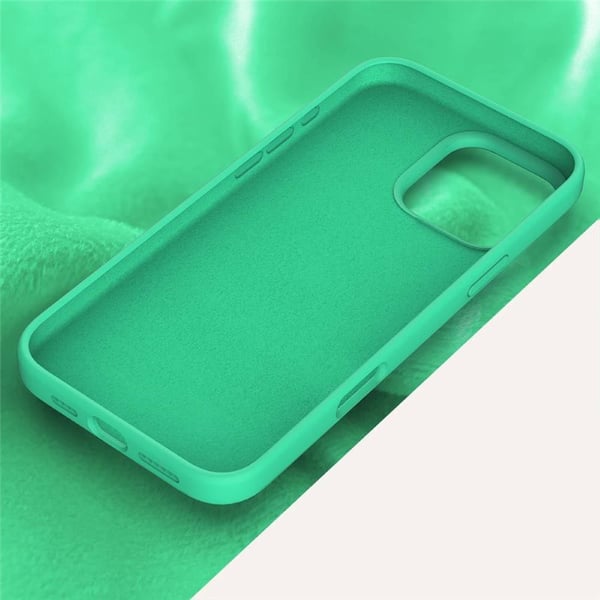 Liquid silikone cover til Apple iPhone 16 Pro - Spearmint