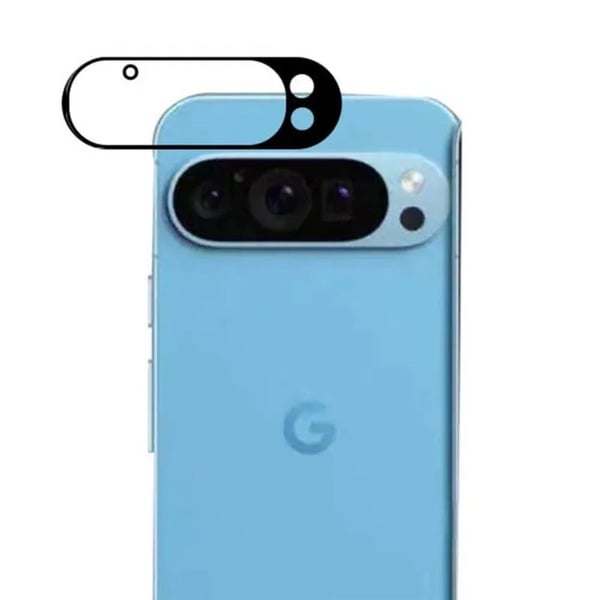 Kameralinseglass til Google Pixel 9 Pro XL - Svart