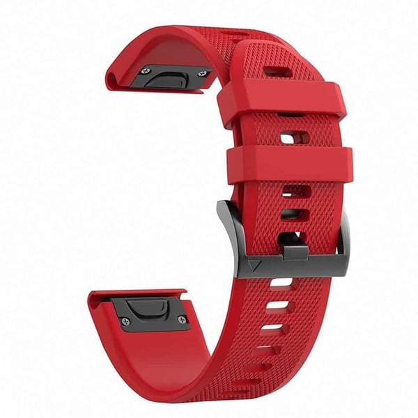 Sport Urrem easyfit til Garmin Fenix 8 (51mm) - rød