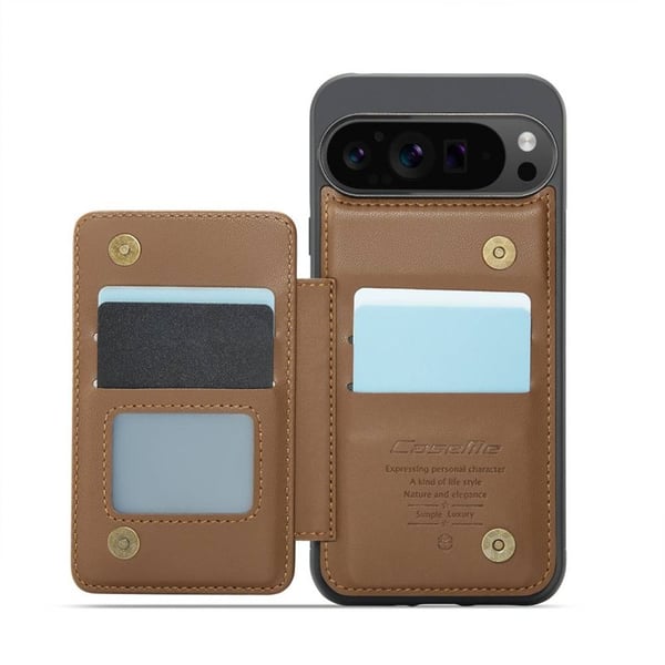 CaseMe mobilcover C22 til Google Pixel 9 Pro - Brun