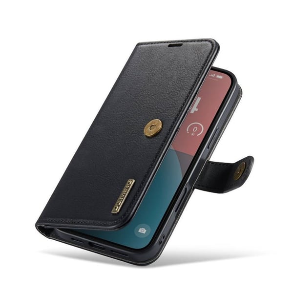 Mobil lommebok DG-Ming 2i1 til Apple iPhone 16 - Svart