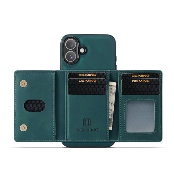 DG-Ming M2 kuori Apple iPhone 16 - Petrol