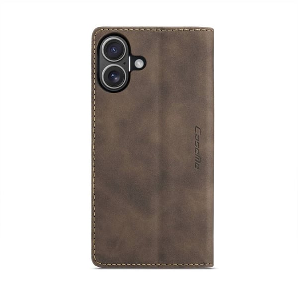CaseMe mobilcover 013 til Apple iPhone 16 Plus - Coffee