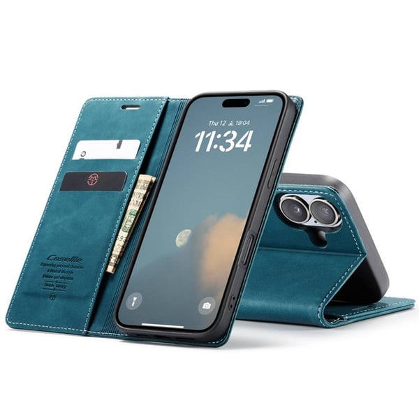 CaseMe mobilcover 013 til Apple iPhone 16 Plus - BlÃ¥