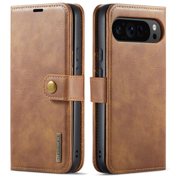Mobilfodral DG-Ming 2i1 till Google Pixel 9 Pro - Brun