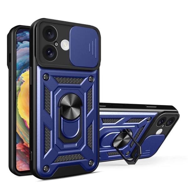 Jazz 3i1 kuori Apple iPhone 16 - Sininen