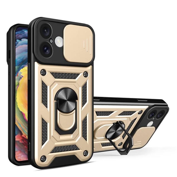 Jazz 3i1 cover til Apple iPhone 16 - Guld