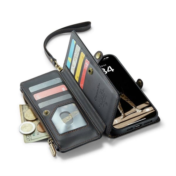 CaseMe mobildeksel C36 til Apple iPhone 16 - Svart