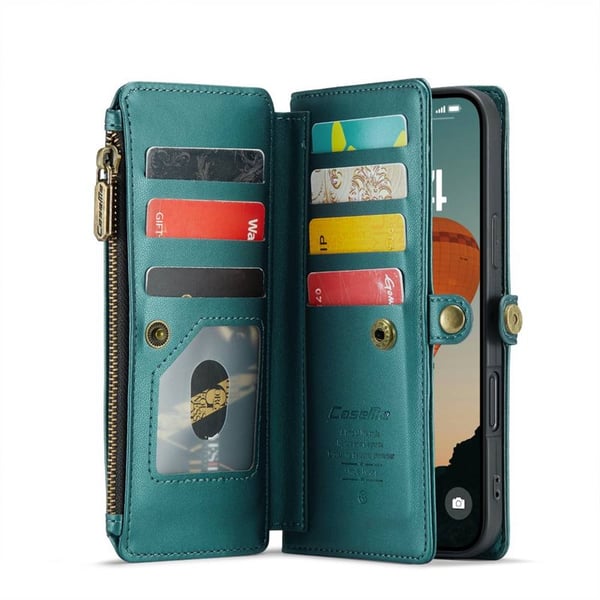 CaseMe puhelimenkotelo C36 Apple iPhone 16 - Petrol