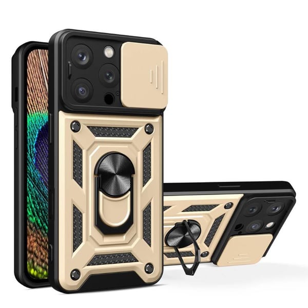 Jazz 3i1 kuori Apple iPhone 16 Pro - Kulta