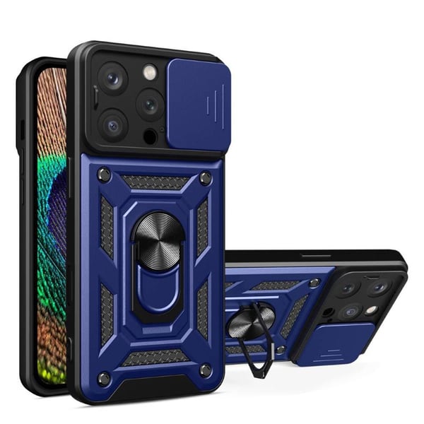 Jazz 3i1 kuori Apple iPhone 16 Pro Max - Sininen