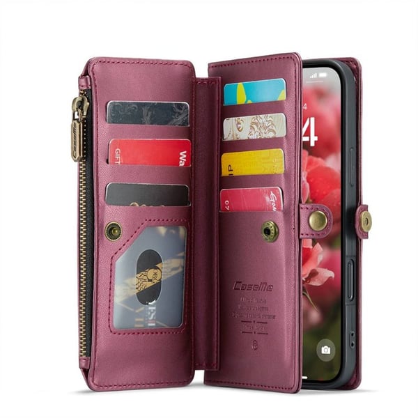 CaseMe mobilcover C36 til Apple iPhone 16 Plus - Bordeaux